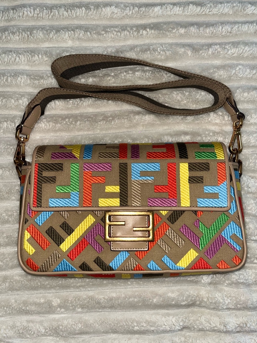 Fendi Multicolor Baguette - Picture 6 of 9